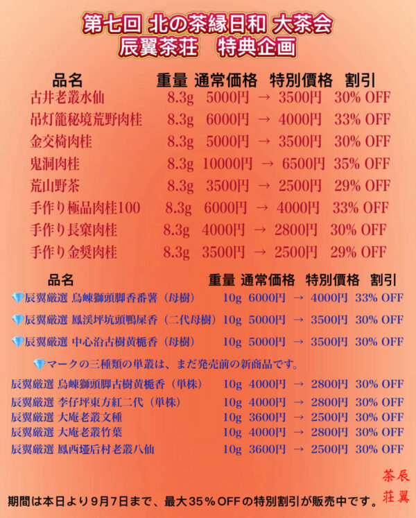 2025年第7回北の茶縁日和大茶会